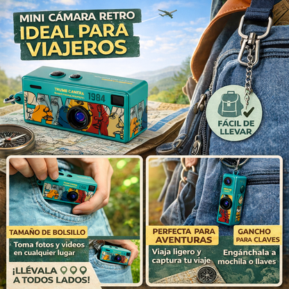 PocketNomad -  Mini Cámara Retro para Viajeros